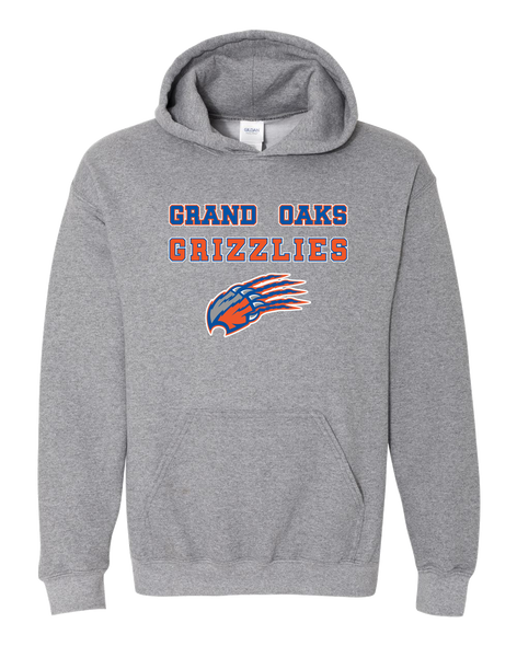 Grand Oaks Grizzlies Claw Spirit Men's Hoodie