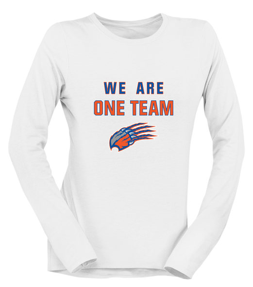 Grand Oaks Grizzlies Claw We Are One Team Women's LS T-Shirt