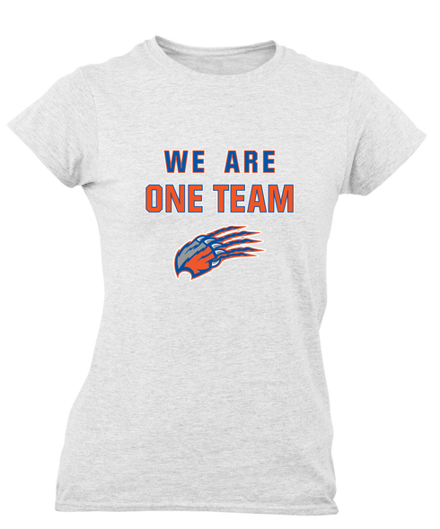 Grand Oaks Grizzlies Claw We Are One Team Women's SS T-Shirt