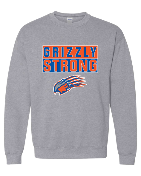 Grand Oaks Grizzlies Claw Strong #1 Men's Sweatshirt