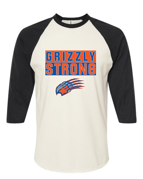 Grand Oaks Grizzlies Claw Strong #1 Men's Baseball T-Shirt