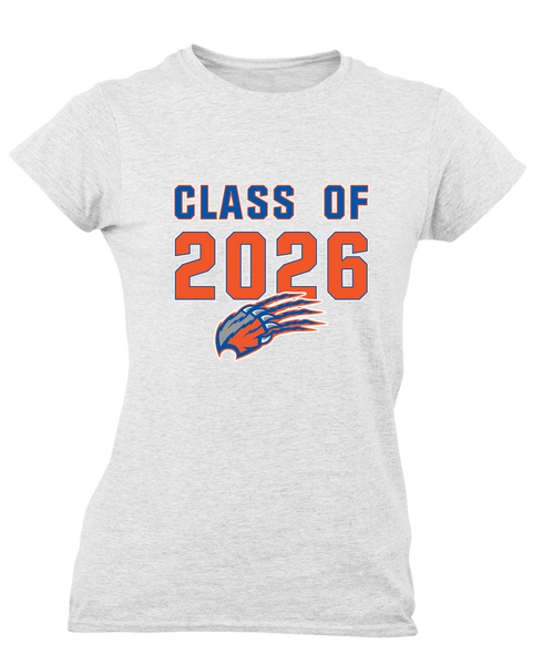 Grand Oaks Grizzlies Claw Class of 2026 Women's Premium SS T-Shirt