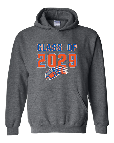 Grand Oaks Grizzlies Claw Class of 2029 Men's Hoodie