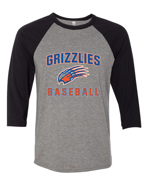 Grand Oaks Grizzlies Claw Baseball #1 Men's Baseball T-Shirt