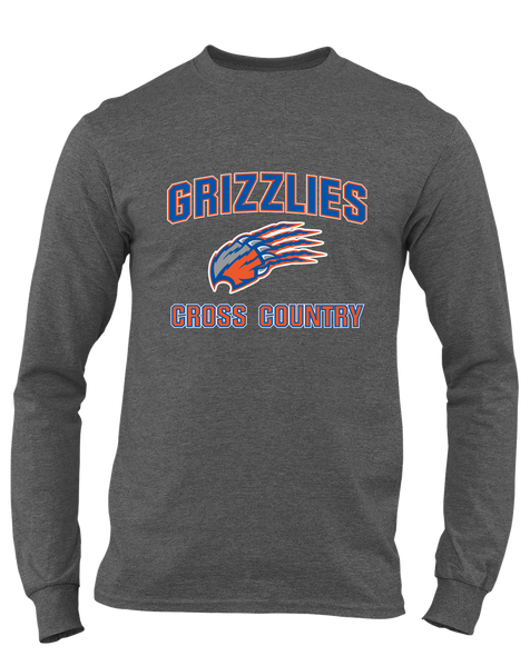 Grand Oaks Grizzlies Claw Cross Country Men's LS T-Shirt