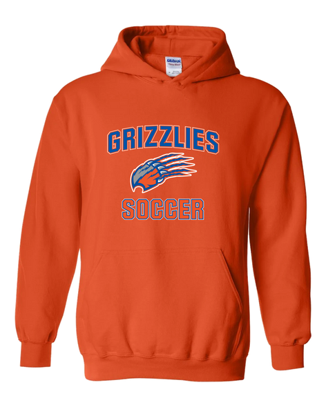 Grand Oaks Grizzlies Claw Soccer #1 Men's Hoodie