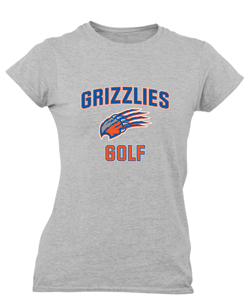 Grand Oaks Grizzlies Claw Golf Women's Premium SS T-Shirt
