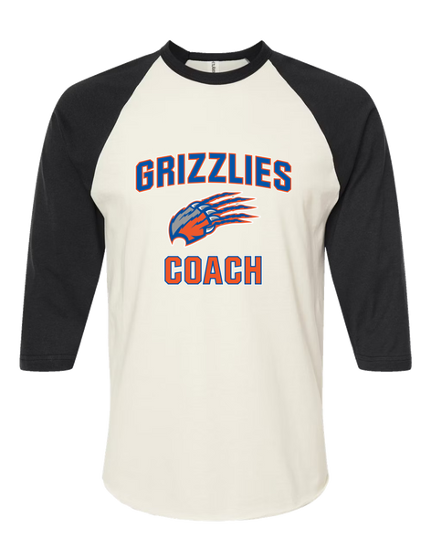 Grand Oaks Grizzlies Claw Coach Men's Baseball T-Shirt