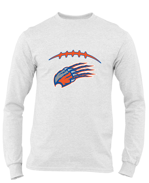 Grand Oaks Grizzlies Claw Football #2 Men's LS T-Shirt