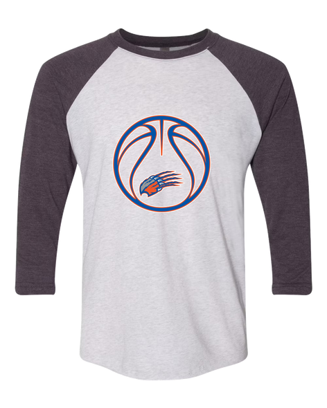 Grand Oaks Grizzlies Claw Basketball #2 Women's Baseball T-Shirt