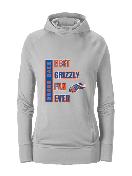 Grand Oaks Grizzlies Claw Best Grizzly Fan Women's Hoodie