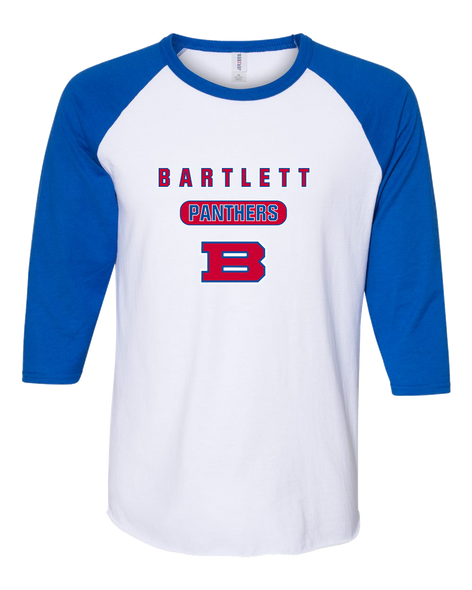 Bartlett Panthers Mascot #3 Men's Baseball T-Shirt