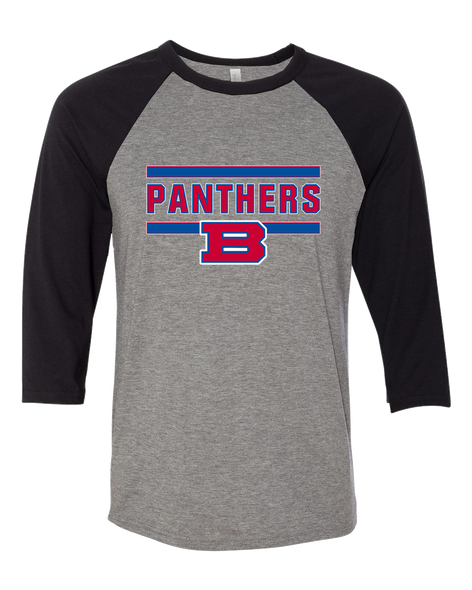 Bartlett Panthers Mascot #5 Men's Baseball T-Shirt