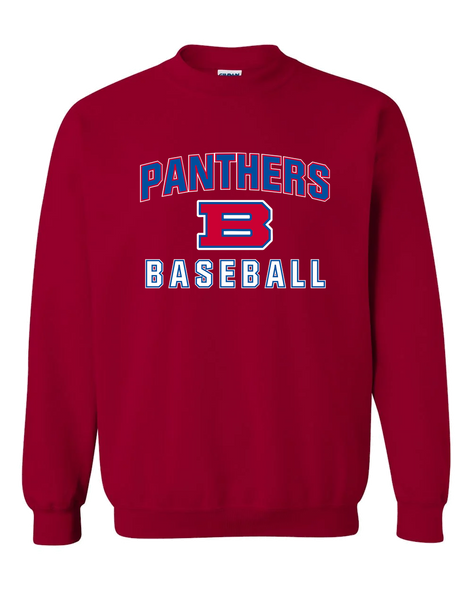 Bartlett Panthers Baseball #1 Men's Sweatshirt