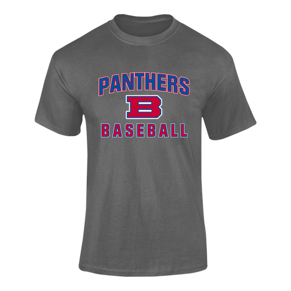 Bartlett Panthers Baseball #1 Men's SS T-Shirt