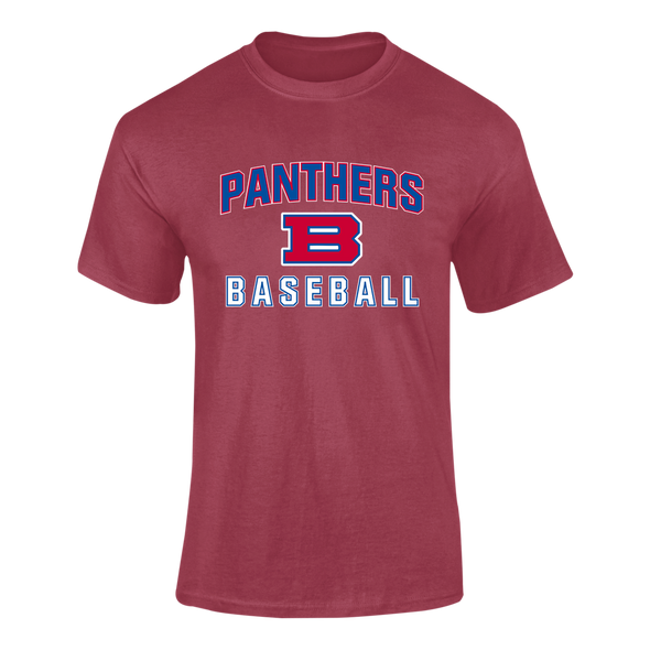 Bartlett Panthers Baseball #1 Men's SS T-Shirt