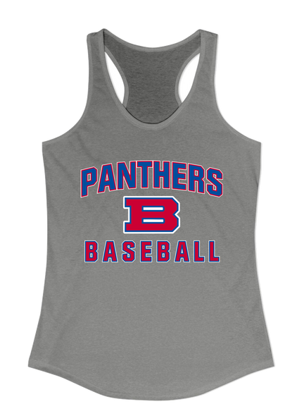 Bartlett Panthers Baseball #1 Women's Tank Top