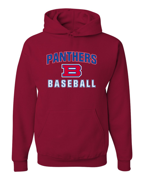 Bartlett Panthers Baseball #1 Men's Premium Hoodie