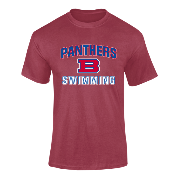 Bartlett Panthers Swimming Men's SS T-Shirt