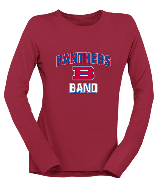 Bartlett Panthers Band # 1 Women's Premium LS T-Shirt