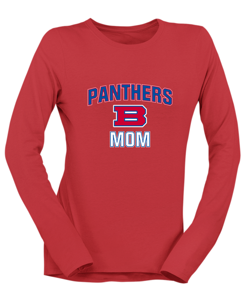 Bartlett Panthers Mom Women's LS T-Shirt