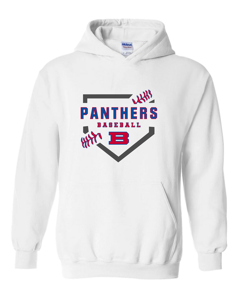 Bartlett Panthers Baseball #2 Men's Hoodie
