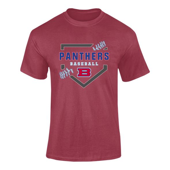 Bartlett Panthers Baseball #2 Men's Premium SS T-Shirt