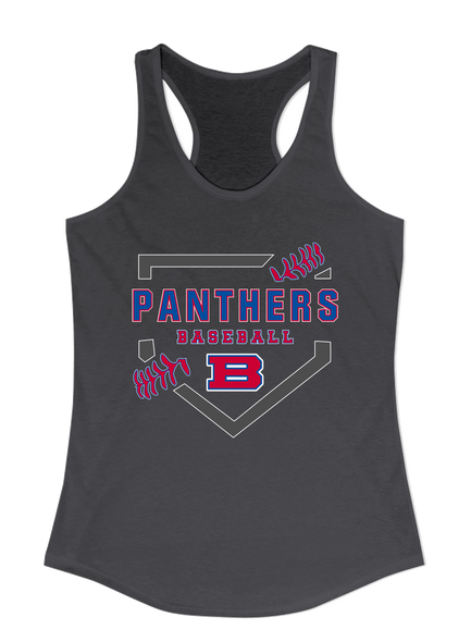 Bartlett Panthers Baseball #2 Women's Tank Top