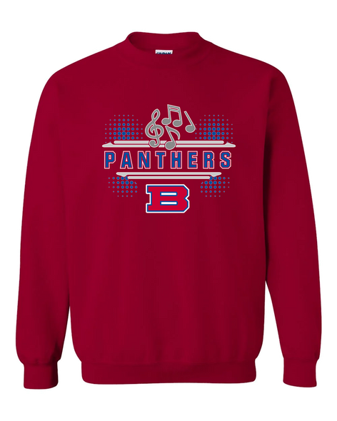 Bartlett Panthers Band # 3 Men's Sweatshirt