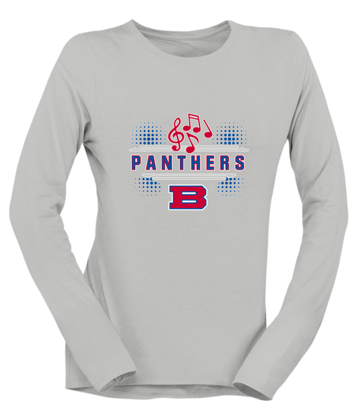 Bartlett Panthers Band # 3 Women's Premium LS T-Shirt