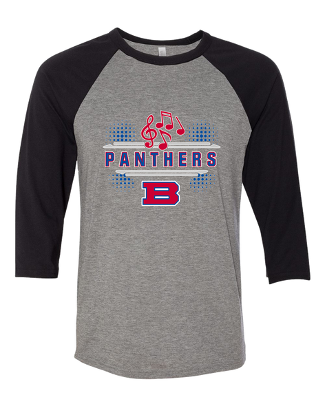 Bartlett Panthers Band # 3 Women's Baseball T-Shirt