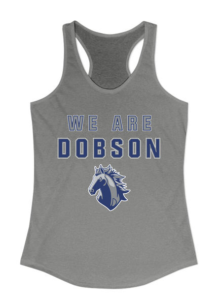 Dobson Mustangs We Are Women's Tank Top