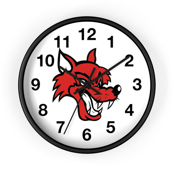 North Iredell High School Raiders Wall Clock - Mascot