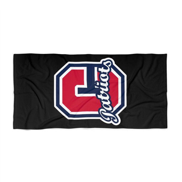 Cousino Patriots Beach Towel (Black)