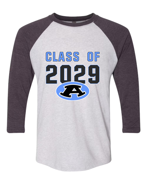 Aldine Mustangs Class of 2029 Men's Baseball T-Shirt