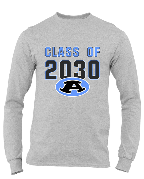 Aldine Mustangs Class of 2030 Men's Premium LS T-Shirt
