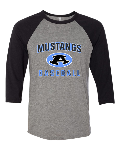 Aldine Mustangs Baseball #1 Women's Baseball T-Shirt