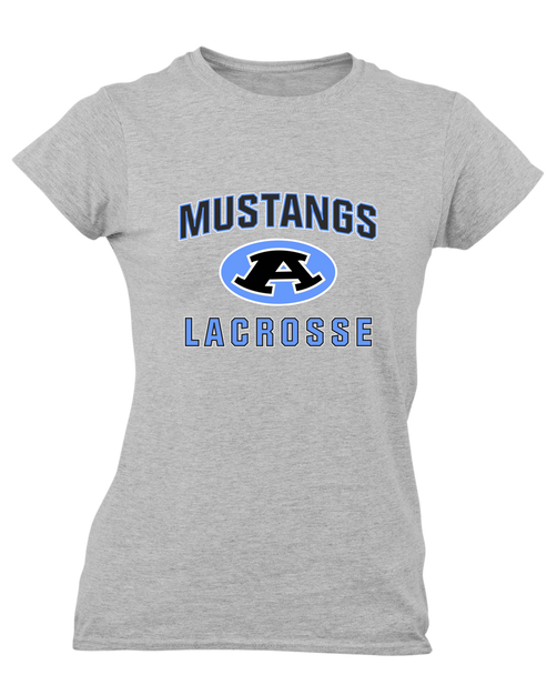 Aldine Mustangs Lacrosse Women's SS T-Shirt