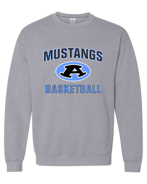 Aldine Mustangs Basketball #1 Men's Sweatshirt