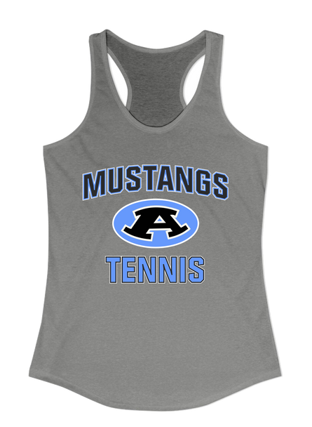 Aldine Mustangs Tennis Women's Tank Top