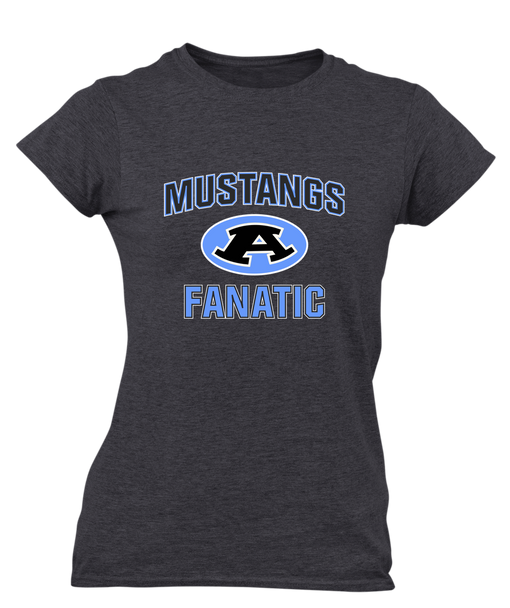 Aldine Mustangs Fanatic Women's SS T-Shirt