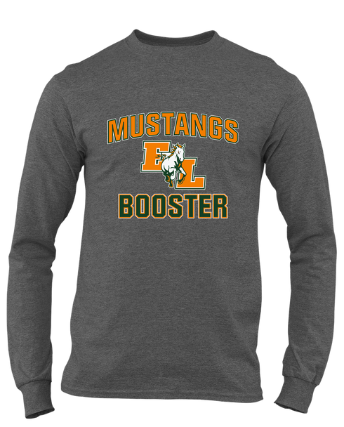 East Lincoln Mustangs Booster Men's Premium LS T-Shirt