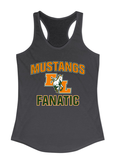East Lincoln Mustangs Fanatic Women's Tank Top