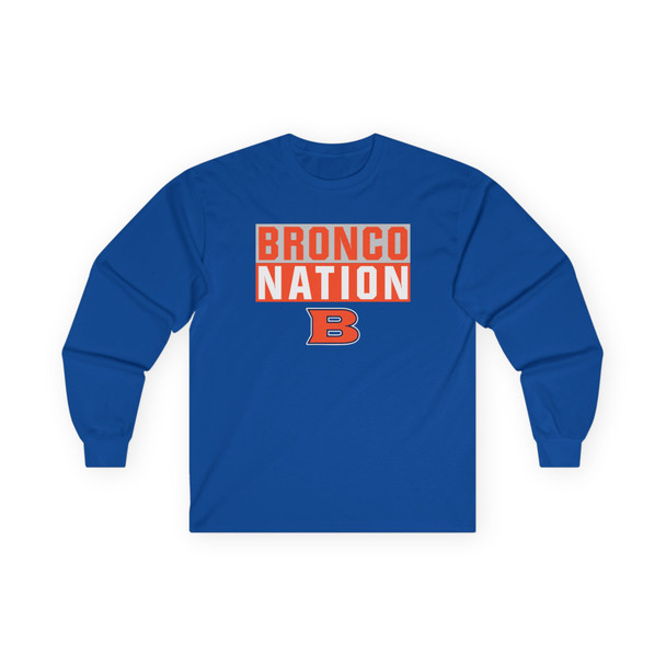 Brandeis Broncos Womens LS T-Shirt (00076-018-04)