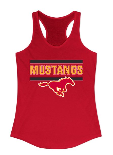 Abraham Lincoln Mustangs Mascot #5 Women's Tank Top
