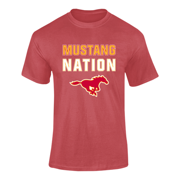 Abraham Lincoln Mustangs Nation #2 Men's SS T-Shirt