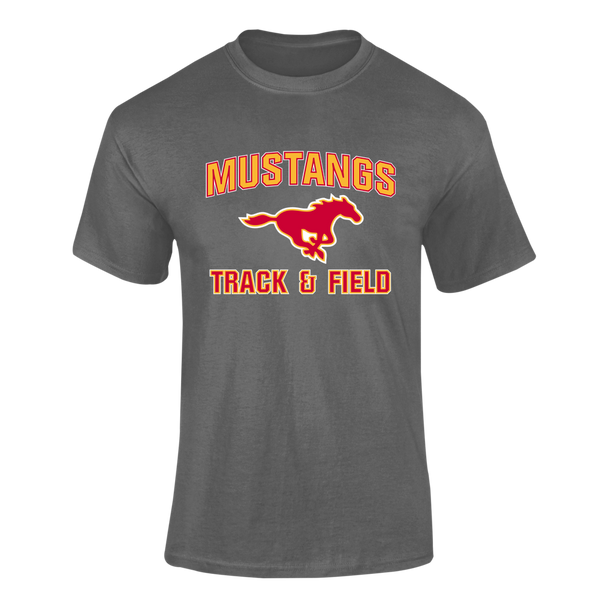 Abraham Lincoln Mustangs Track & Field Men's SS T-Shirt
