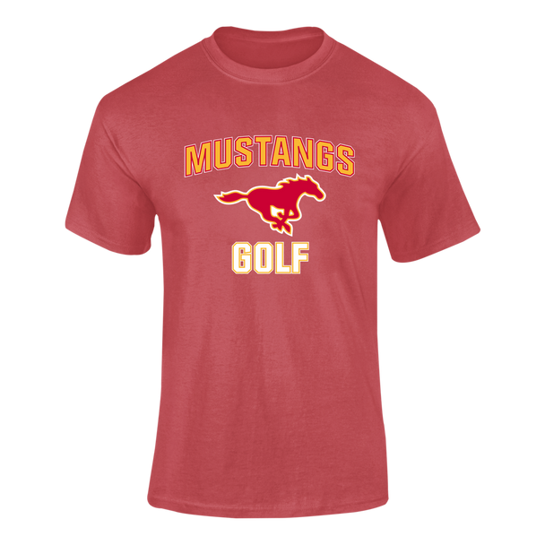 Abraham Lincoln Mustangs Golf Men's SS T-Shirt
