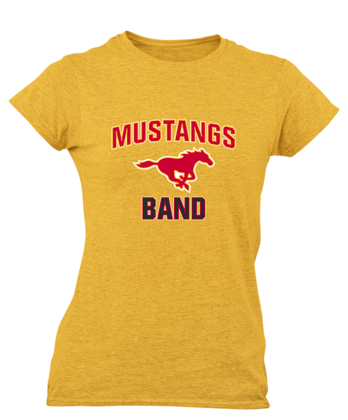 Abraham Lincoln Mustangs Band # 1 Women's Premium SS T-Shirt