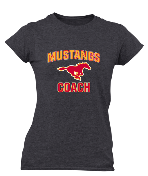 Abraham Lincoln Mustangs Coach Women's SS T-Shirt